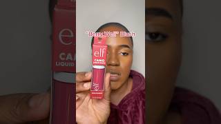 elfcosmetics Camo Liquid Blush shade Berry Well amp Liquid Blush Brush liquidblush [upl. by Afnin]