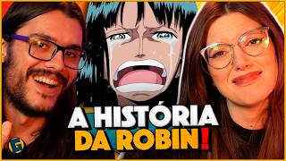 ANA REAGE a história da NICO ROBIN [upl. by Suhcnip]