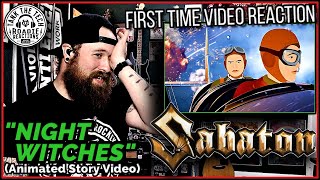 Sabaton  quotNight Witches Animated Story Videoquot  ROADIE REACTIONS [upl. by Ashford549]