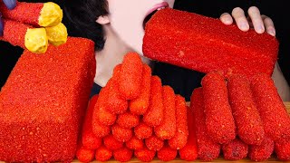 ASMR CHEESY HOT CHEETOS GIANT SAUSAGE MOZZARELLA CHEESE STICKS COOKING MUKBANG 치토스 먹방 EATING SOUNDS [upl. by Capps]