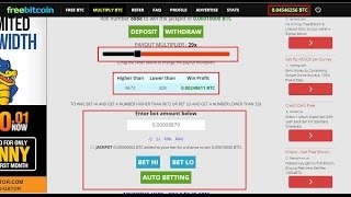 Tutorial Trik Bitcoin Gratis Trik Menang MULTIPLY BTC di Freebitcoin [upl. by Angadreme]