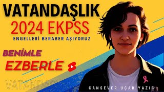 2024 EKPSS VATANDAŞLIK  YÜRÜTME 4 CB Yardımcısı  Bakanlıklar  Devlet Denetleme Kurumu  MGK [upl. by Nomde]