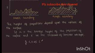 pipe flow hydraulic hydraudynamically smooth and rough pipe [upl. by Eninahpets]