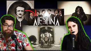 If Poe Wrote Metal Music  Alesana  quotThe Thespianquot  FIRST REACTION [upl. by Ailedamla700]