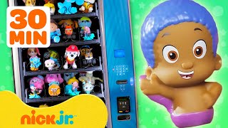 Vending Machine Surprise Games For Kids w Bubble Guppies amp MORE  30 Minutes  Nick Jr [upl. by Janeva]