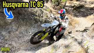 Husqvarna TC 85 2stroke at Croom Off Road Park [upl. by Enohpets829]