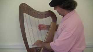 Cross Strung Harp Tuning and Note arrangement [upl. by Wenda]