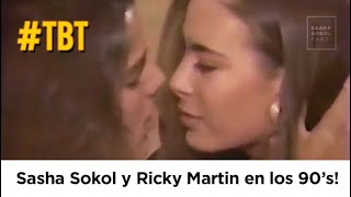 Sasha Sokol y Ricky Martin ¡se besan por primera vez 💋💓💫 [upl. by Notla]