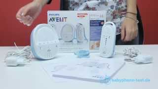 Philips Avent SCD 505 Babyphone im Praxistest Philips Avent SCD 505 Video Review [upl. by Ellekim]