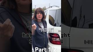 Part 12 Getting blocked in by a Karen doesn’t seem to upset this driver much Thoughts on this [upl. by Pahl]