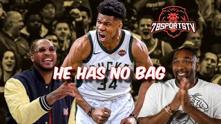 GIANNIS ANTETOKOUNMPO HAS NO BAG SAYS THE WASHED ONES [upl. by Svetlana588]