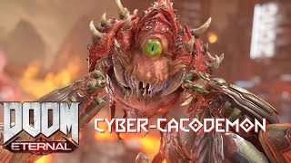 Doom Eternal  CyberCacodemon  Modded Custom Enemy  NoDeath [upl. by Enilesor]