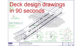 Designing a New Zealand NZ Deck with ROBO Deck Designer Version 2 [upl. by Branscum]