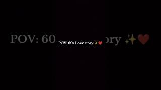 60s love story 🤌❤️ love couple funwithprasad shorts [upl. by Ledba]