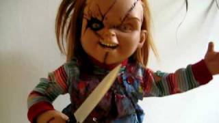 Chucky life size our collection part I [upl. by Mariam]