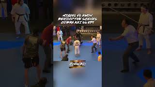 Miguel vs Kwon Behind The Scenes cobrakai cobrakaiseason6 kwon [upl. by Atiek330]