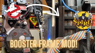 Full Size Spirit Proton Pack Mods Ghostbusters  Booster Frame Ladder Mod Super Easy Install [upl. by Nednyl]