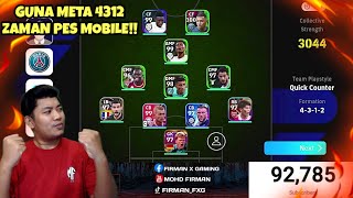 META FORMATION 4312 IS BACK EFOOTBALL 2024 MOBILE [upl. by Notxed]