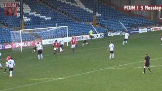 FC United v Mossley FA Trophy  GOALS  FCUMTV [upl. by Vander246]