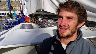 Route du Rhum 2018  Andrea Fantini quotSono teso ed è giusto cosìquot [upl. by Najed]