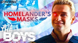 The Many Personality Masks of Homelander  The Boys  Prime Video [upl. by Helve]