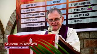 SERMON BY VEN JOHN HOLDSWORTH  DIOCESE OF CYPRUS AND THE GULF [upl. by Ragg]