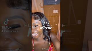 ONLY 11 Full Length mirror  LINK IN DESCRIPTION ✨🪞💞 temu unboxing mirror cheap review [upl. by Nesnej247]