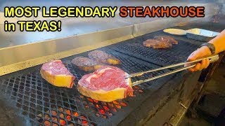 The MOST LEGENDARY Steakhouse in Texas is in a TINY Town of 161 People  Foods to Eat Before You Die [upl. by Deutsch]