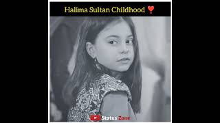 Halima Sultan Childhood  Sultan Alaudin and Halima Sultan  Halima Sultan status  Ertugrul Shorts [upl. by Atnohs]