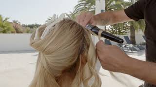 Tutorial ondas californianas con cono y plancha C1 Corioliss [upl. by Hartnett]