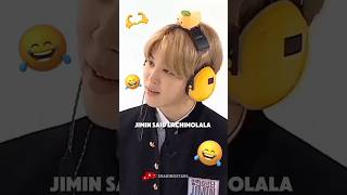 Lachimolala😹 poor Jimin 😅 kpopidol bts jimin kpop [upl. by Smith]