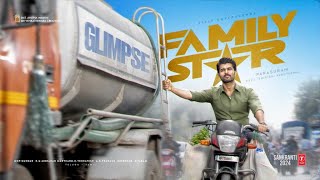 Family Star Glimpse  Vijay Deverakonda Mrunal Thakur  Parasuram  Dil Raju  Sankrathi 2024 [upl. by Marsland]