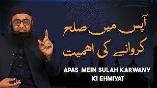 Apas Mein Sulah Karwany Ki Ehmiyat  Molana Shahid Latif [upl. by Ohploda567]