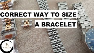 Correct Way To Size a Bracelet [upl. by Shanahan]