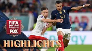 France vs Poland Highlights  2022 FIFA World Cup  Round of 16 [upl. by Fabria]