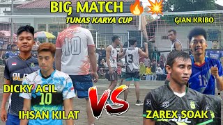 SENGIT 💥 DUEL PEMAIN TARKAM PENOMENAL DICKY ACIL FT ISAN KILAT VS ZAREK SOACK FT GIAN KRIBO  SET 1 [upl. by Stegman]