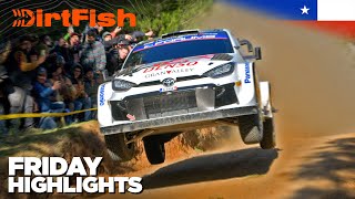 Friday Highlights 💥 WRC Rally Chile 2024 Action [upl. by Suoirtemed791]