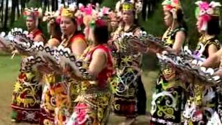 Orang Ulu Dance  Datun Julud Kenyah [upl. by Eciralc]