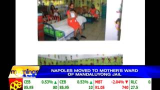 LOOK Napoles now shares cell with mother and child [upl. by Yaras630]