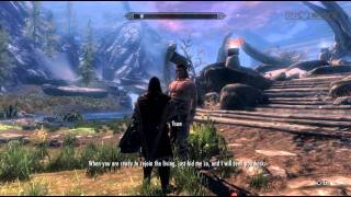 Elder Scrolls V Skyrim  Boss Alduin Final Battle and Ending Gameplay [upl. by Onihc912]