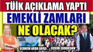 TÜİK Açıklama Yaptı Emekli Zamları Ne Olacak [upl. by Gokey]