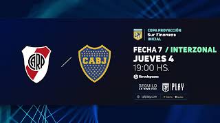 CopaProyección Sur Finanzas 2024  Fecha 7  River  Boca [upl. by Tterb]