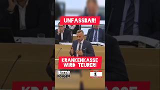 Krankenkasse unbezahlbar 👿👏 kosten beitrag krankenkasse shorts deutschland [upl. by Roxine]