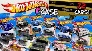 Unboxing Hot Wheels 2018 C Case 72 Car Assortment [upl. by Eiznekam]