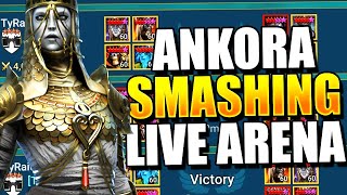 Ankora MY BEST LIVE ARENA Support  Raid Shadow Legends [upl. by Haelak753]