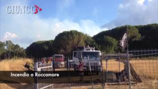 CASTIGLIONE DELLA PESCAIA  Incendio a Roccamare le fasi dellevacuazione [upl. by Younglove]