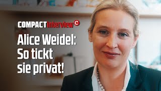 WeidelInterview 2 So tickt sie privat [upl. by Jillana]