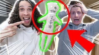 GONE WRONG EXTREME REAL LIFE VOODOO DOLL PRANK ON HYPEMYKE SOMETHING HAS THE DOLL [upl. by Wallis105]