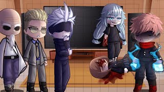 Jujutsu Kaisen Teachers React To Gojo’s Students  Gacha React [upl. by Enilasor]