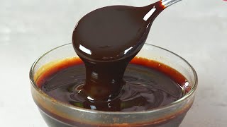 CALDA BRILHANTE DE CHOCOLATE PARA BOLOS E SORVETE l CHEF LÉO OLIVEIRA [upl. by Thalia]